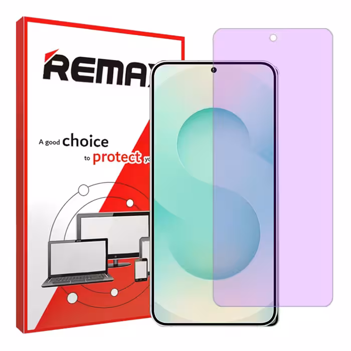 گلس سامسونگ Galaxy S25  مدل هیدروژلی آنتی پرپل برند ریمکس کد S