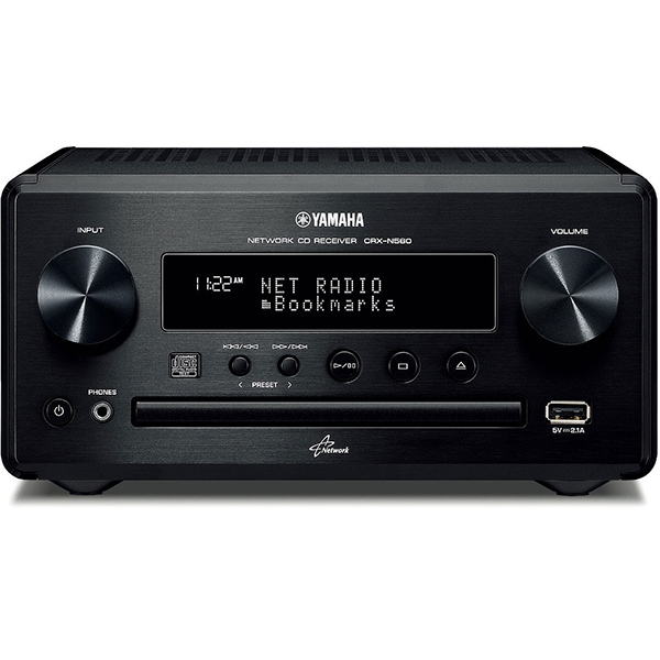 یاماها پخش کننده CD تحت شبکه یاماها مدل CRX-N560 مشکی - Hiapple.ir