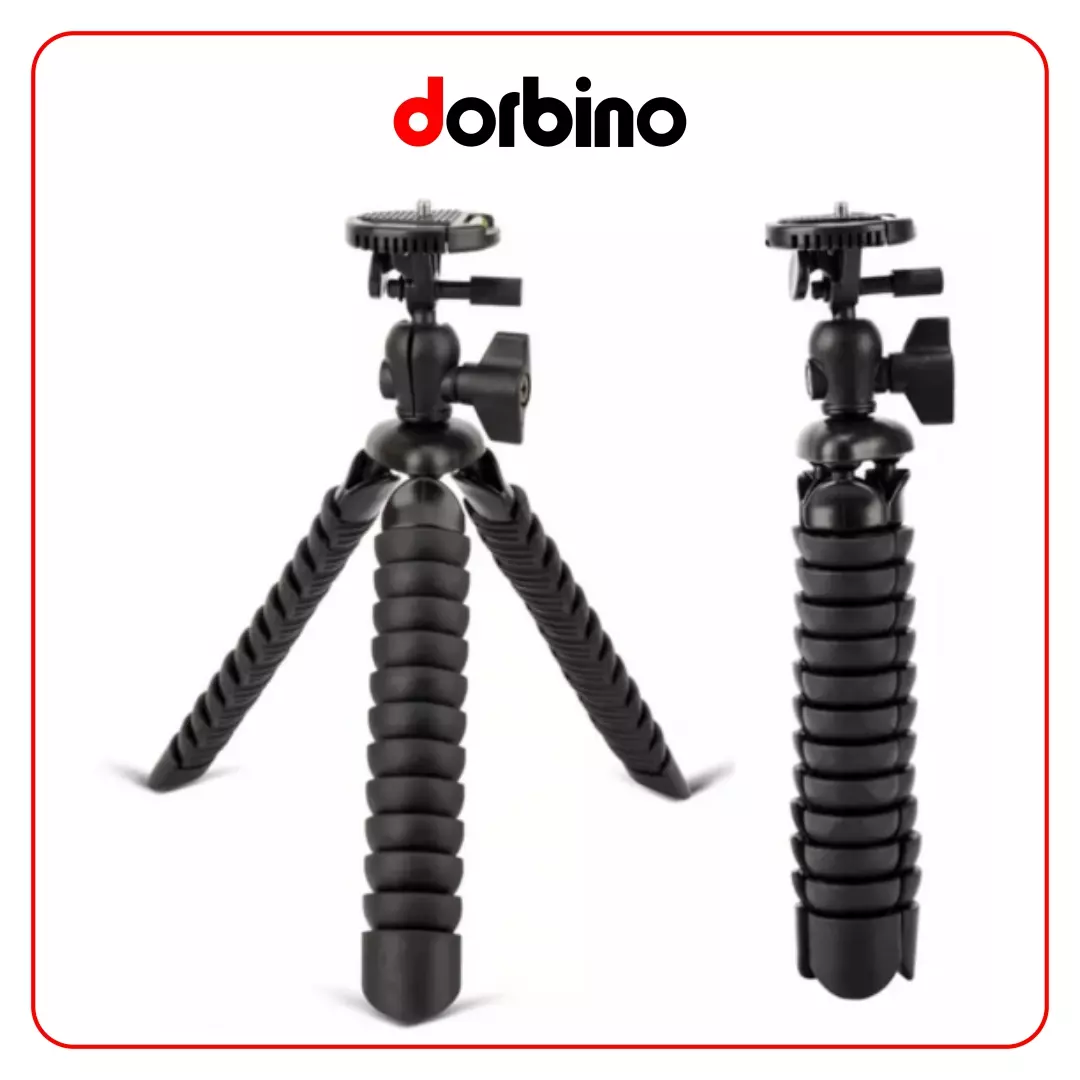 سه پایه رومیزی زومی ZOMEI Octopus tripod with Holder Black - فروشگاه دوربین دوربینو