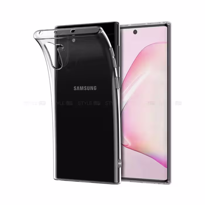 قاب گوشی سامسونگ نوت 10 - Note 10 مدل ژله ای شفاف