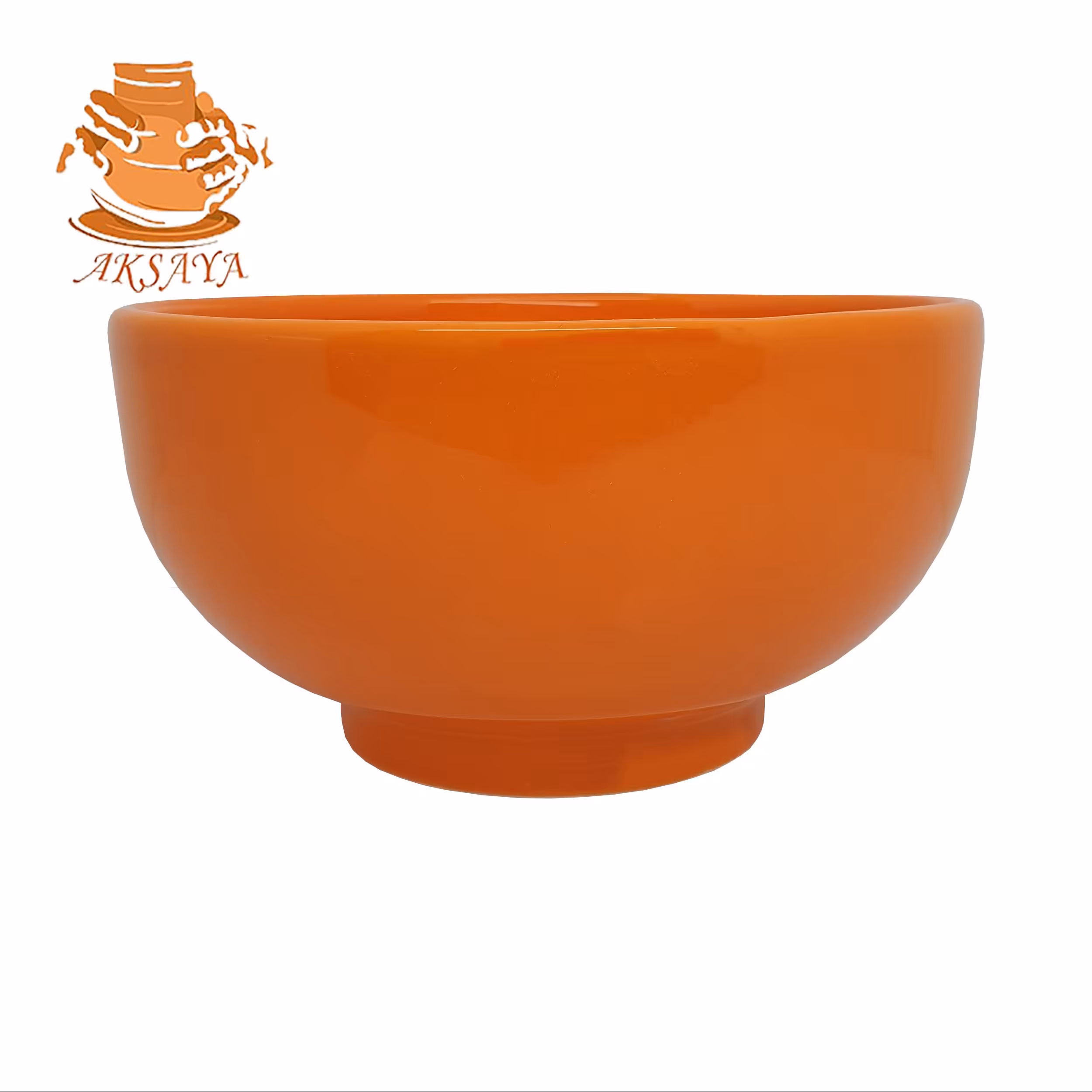 کاسه آبگوشت خوری مدل الماس(نارنجی)