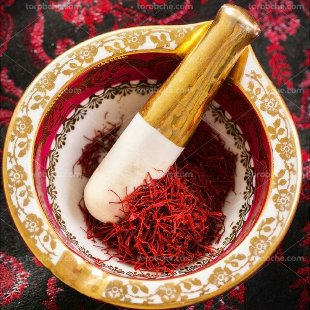 زعفران سرگل استهبان وزن خالص 5 مثقال