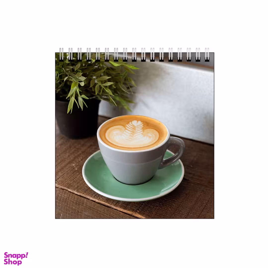 دفتر طراحی بامبیلیپ طرح قهوه کد 1381454