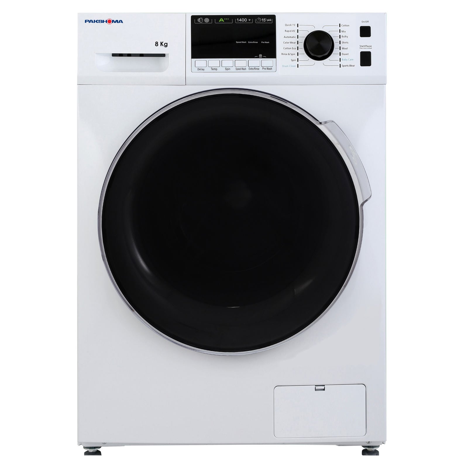 ماشین لباسشویی پاکشوما مدل TFU-84401WT