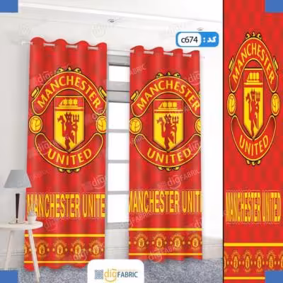 پرده تصویری طرح باشگاه منچستر یونایتد