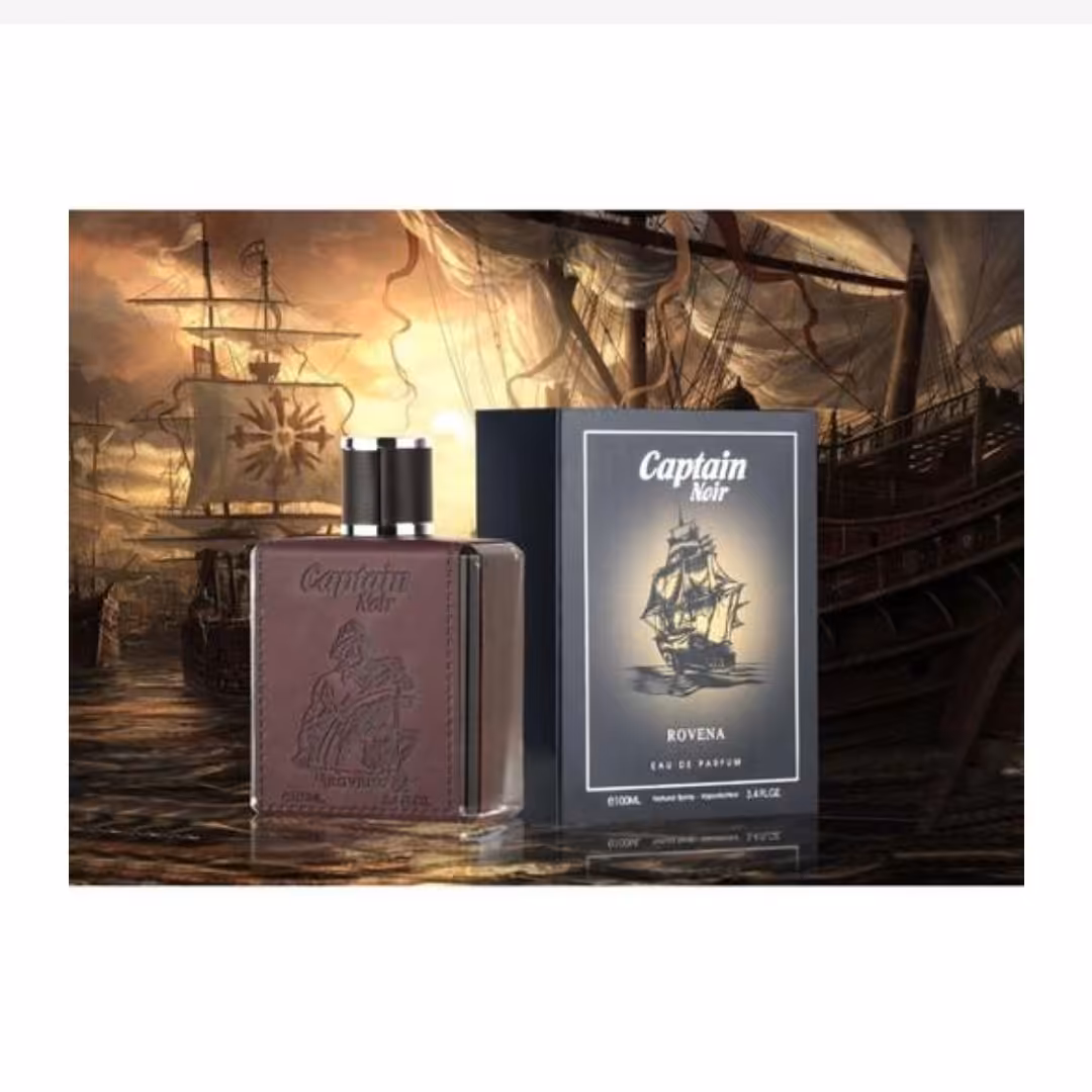 ادکلن مردانه کاپیتان بلک مدل روونا حجم 100 میل
