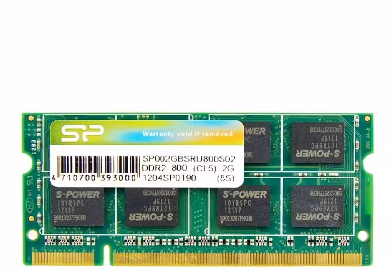 رم لپ تاپ سیلیکون پاور 2 گیگابایت با فرکانس 800 مگاهرتز