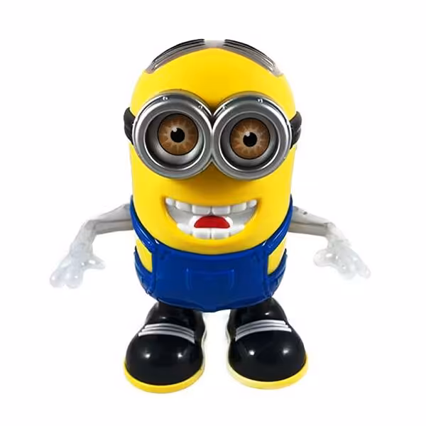 ربات مینیون رقاص موزیکال باتری خور 13 سانت 