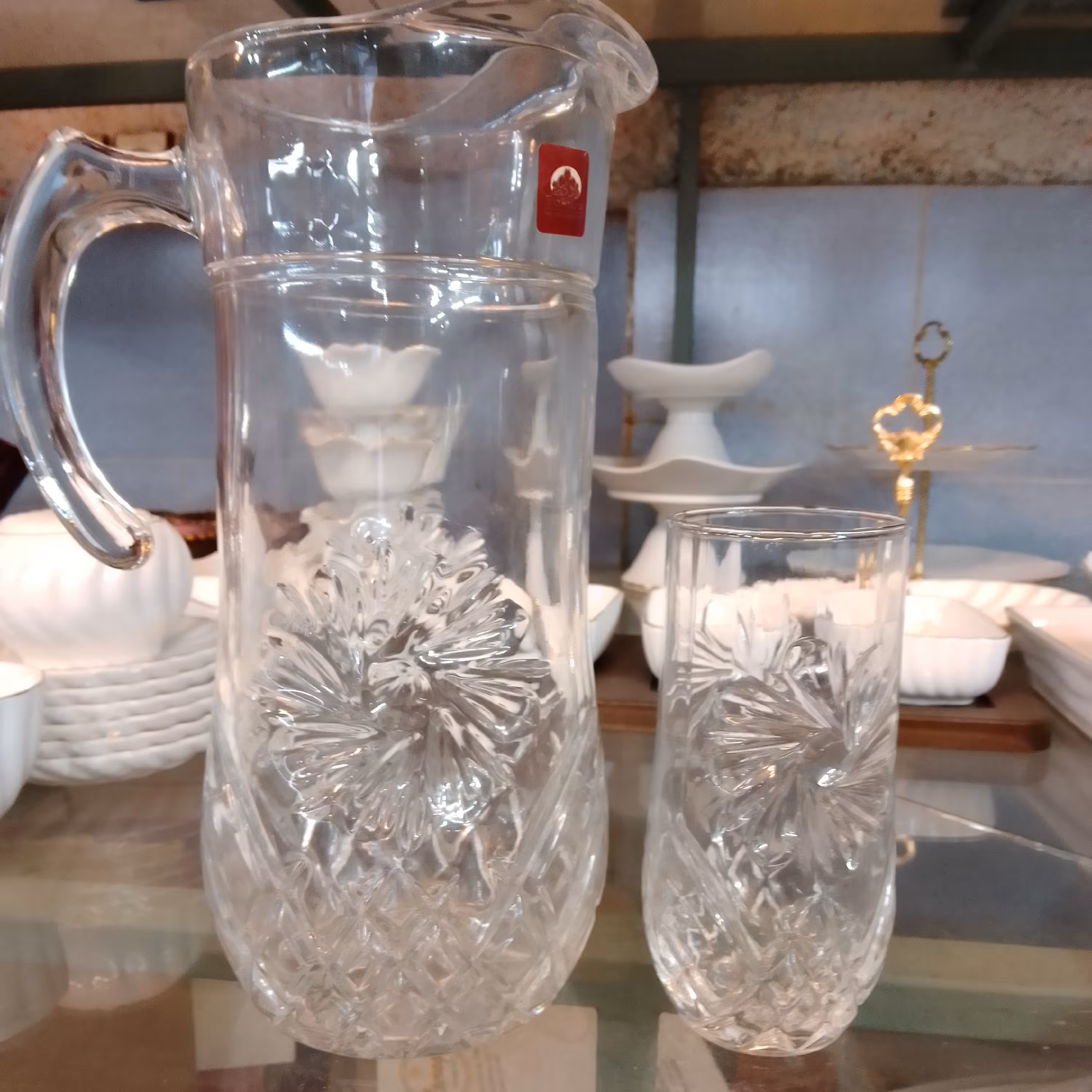 پارچ و لیوان خورشیدی ایرانی 