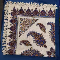 سفره قلمکارمربع بته کاجی اعلا  120