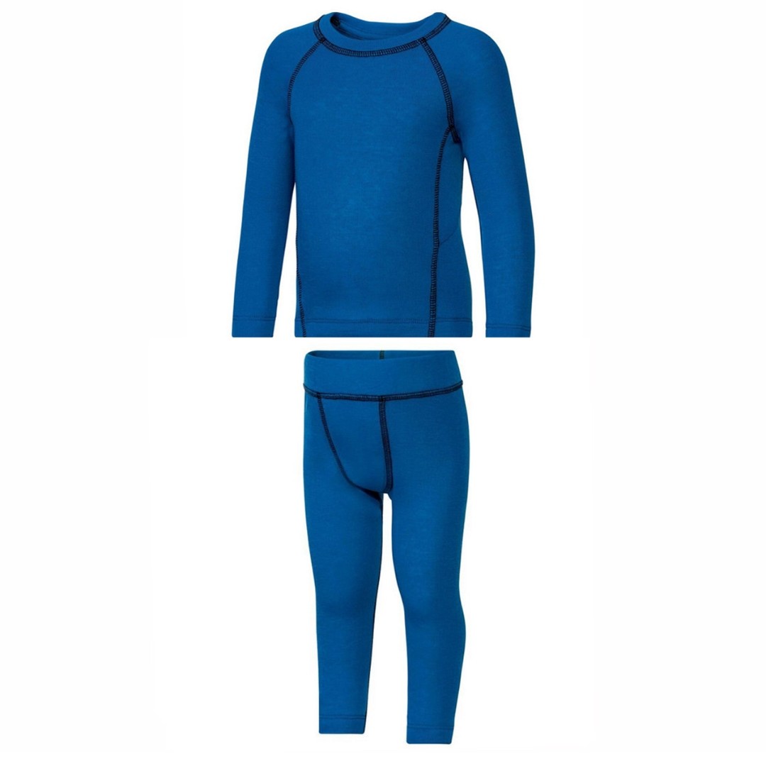 ست تیشرت و شلوار گرمکن زیر لباس (بیس اسکی)  مدل تو کرکی دخترانه و پسرانه برند کریویت Crivit سایز 1 تا 2 سال  و2 تا 4 سال