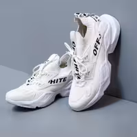 کفش مردانه off white سفید مدل lucas