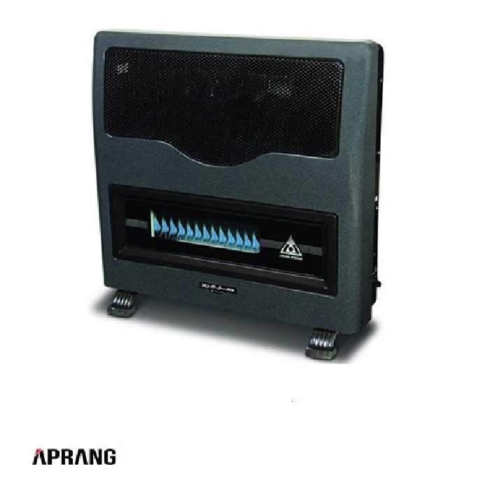 بخاری گازی جهان افروز مدل JAH100A - مشکی