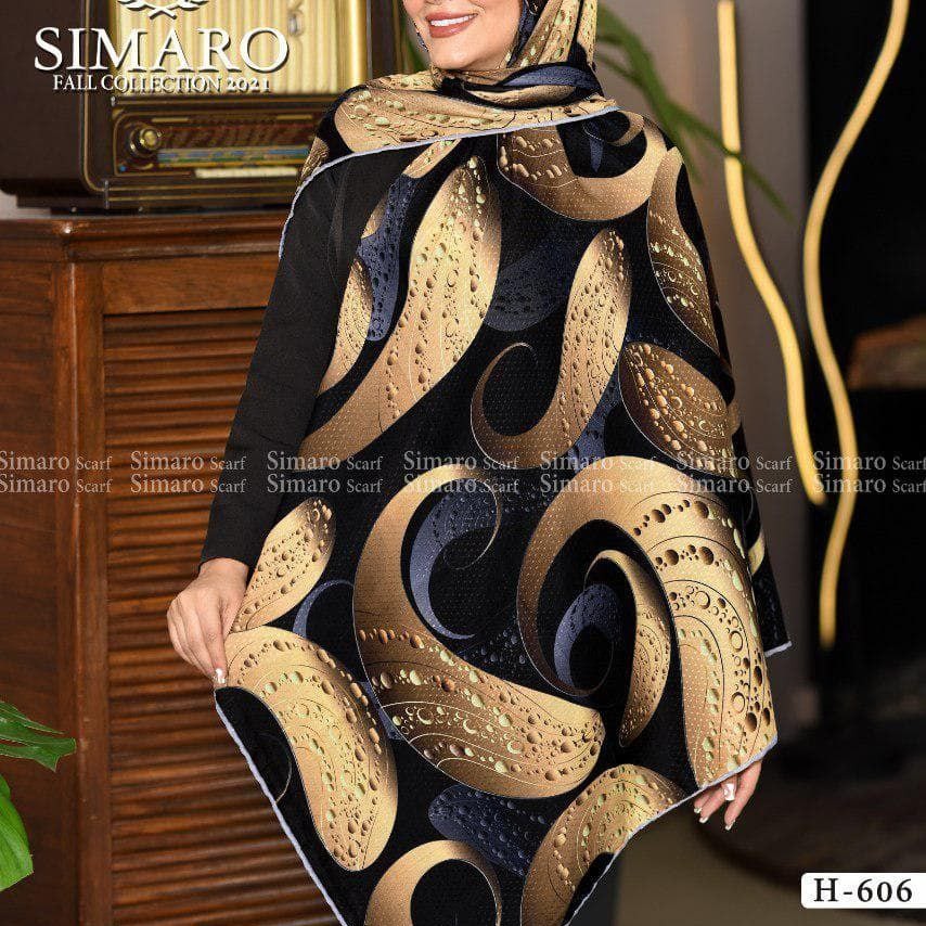 روسری تک نخی قواره 140 کد s9