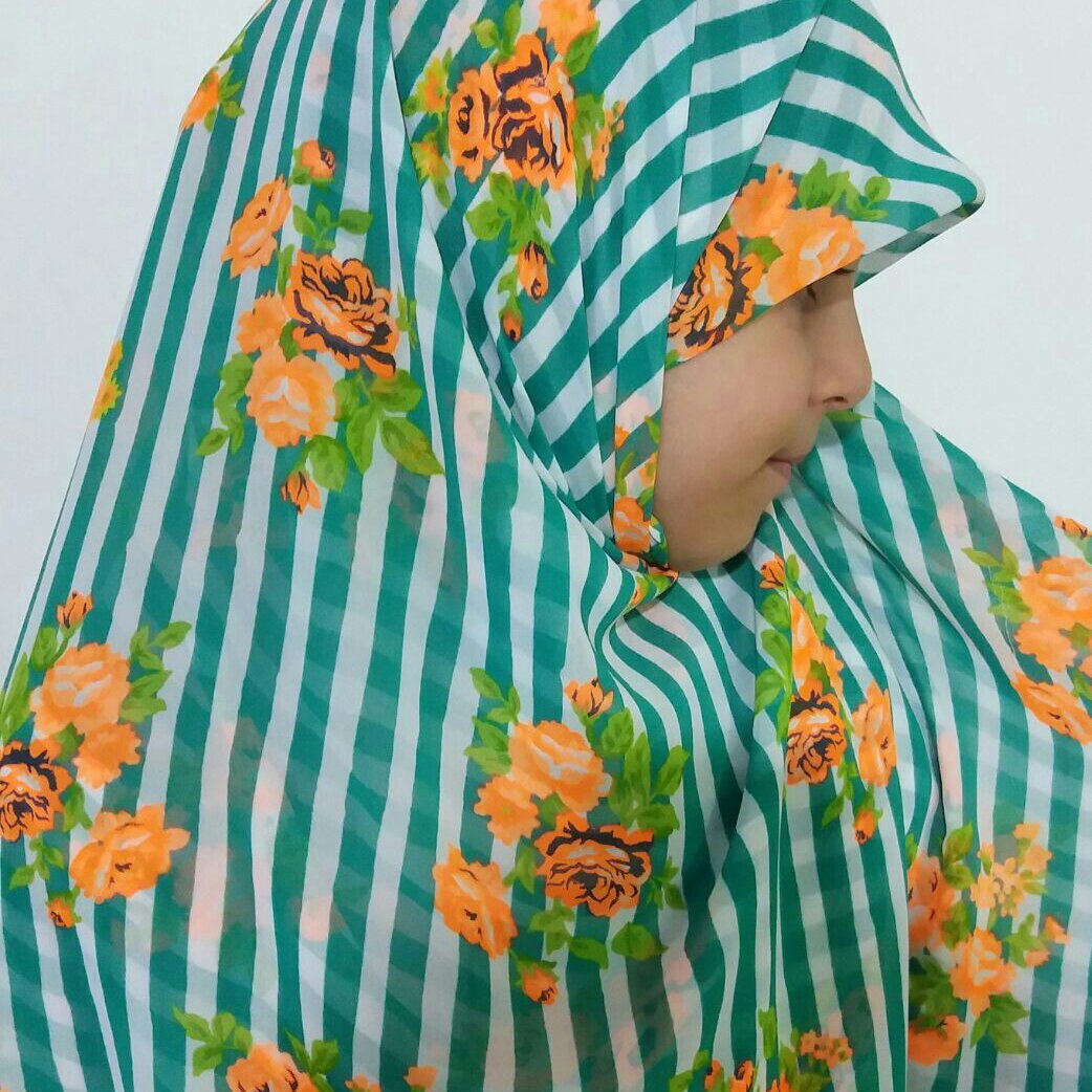 روسری حریر ژرژت راه راه