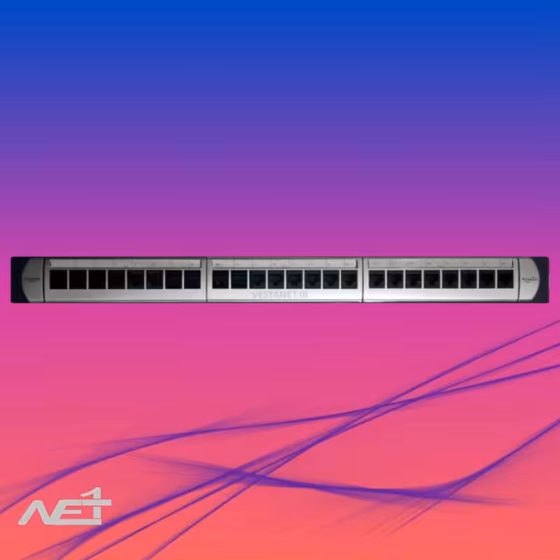 پچ پنل اشنایدر 24 پورت CAT6 UTP