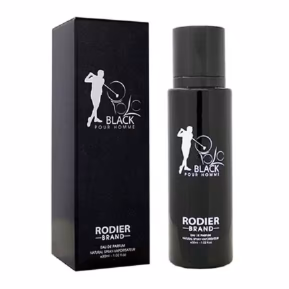 عطر جیبی مردانه 30 میل برند رودیر رالف لورن پولو بلک (POLO BLACK POURHOMME)