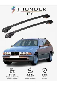 نوار محافظ خودرو مشکی BMW 5 TOURING 1996 2003 TRX1 CARRIER قفل جستجو SEART SEAN CARRIT SUILING CUILING BAR Thunder