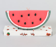 شمع یلدا طرح هندوانه