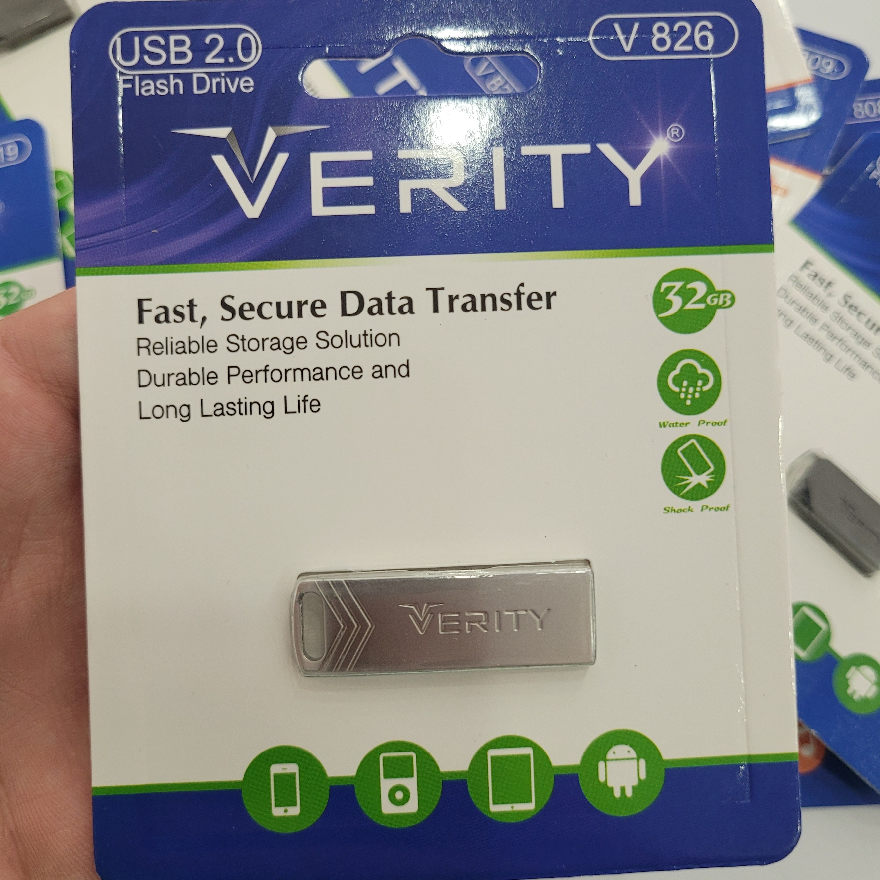 فلش 32 گیگ وریتی کیفیت خوب با ضمانت مادام العمر 
