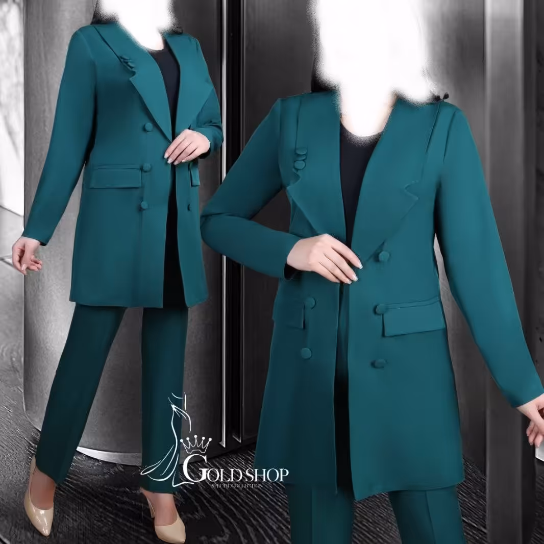 دو تیکه کت و شلوار با بهترین کیفیت دوخت و پارچه