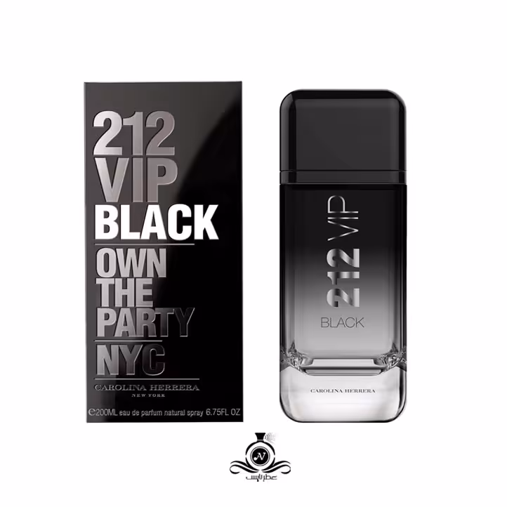 ادکلن مردانه کارولینا هررا 212 وی آی پی بلک Carolina Herrera 212 VIP Black