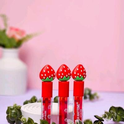 تینت لب طرح توت فرنگی