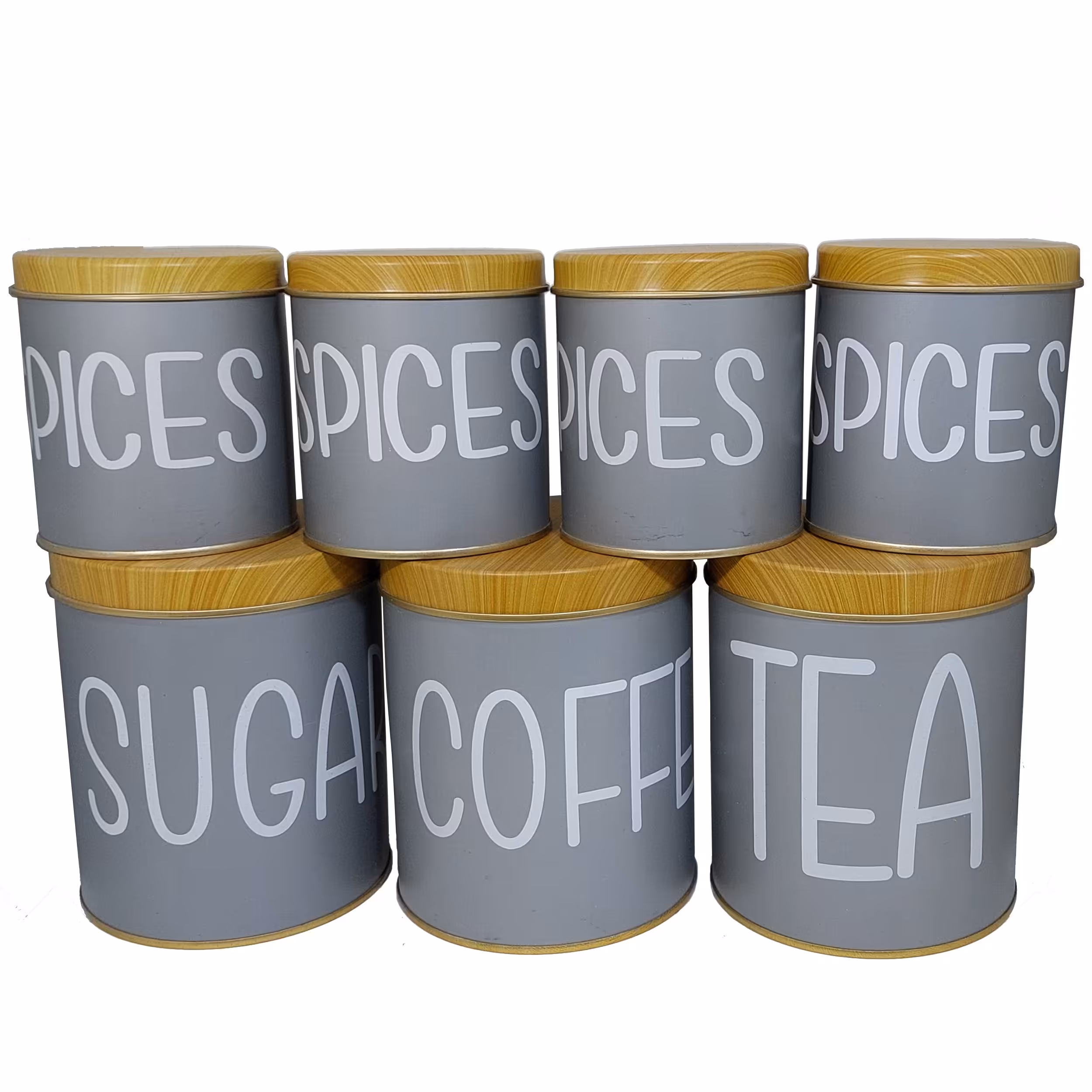 پاسماوری 7 تیکه - طوسی