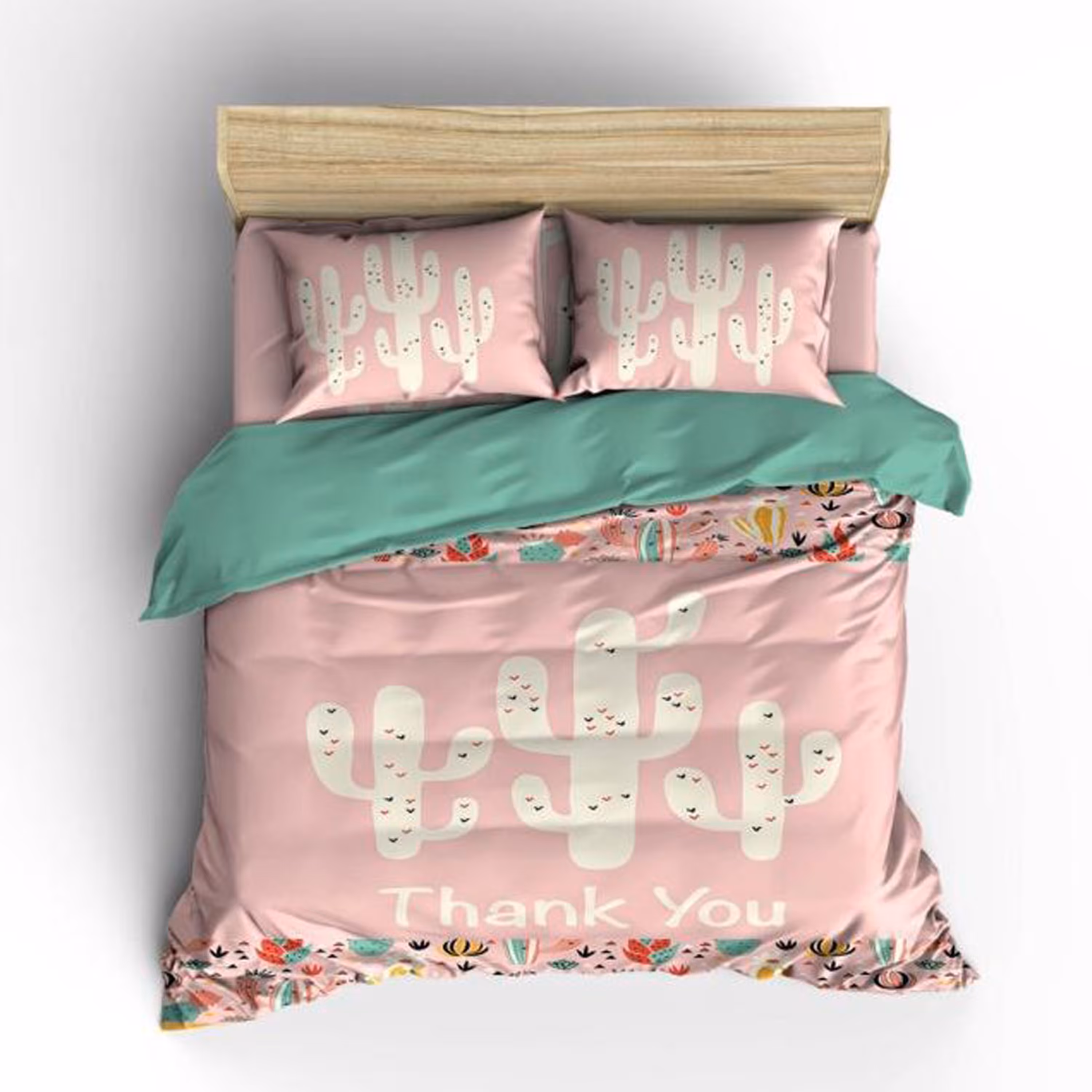 سرویس روتختی 1 نفره تنسل چاپی برندترک لند (Turk Land)  کد rs 125