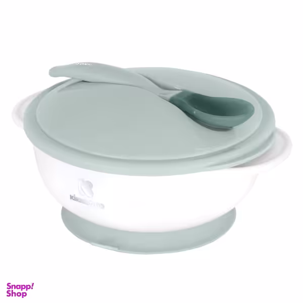 ظرف غذا کودک کیکابو (Kikkaboo) مدل Sensing به همراه قاشق