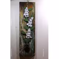 تابلو معرق کاشی طرح همیشه بهار