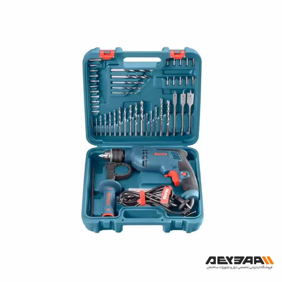 مجموعه 52 عددی دریل چکشی رونیکس مدل RS-0006