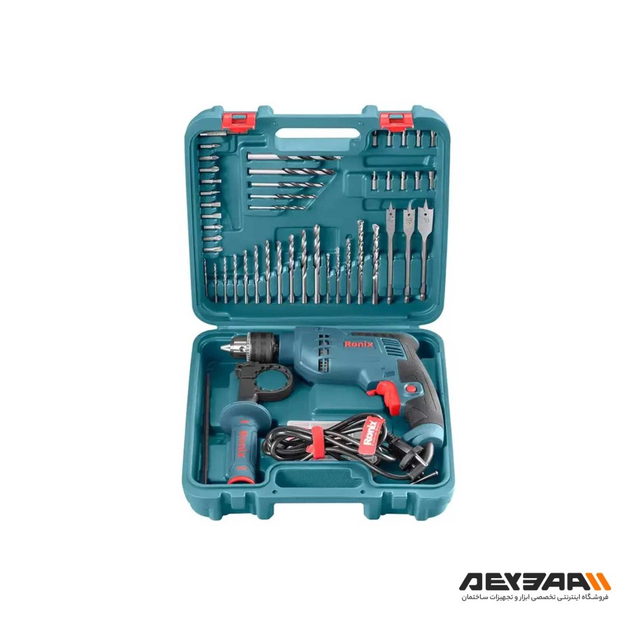 مجموعه 52 عددی دریل چکشی رونیکس مدل RS-0006