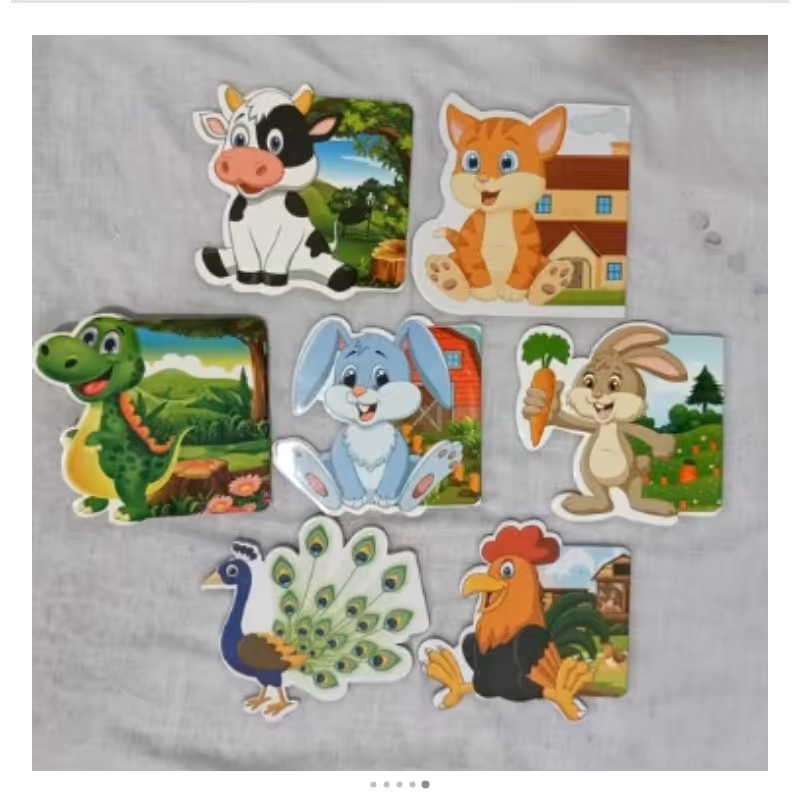 دفتر نقاشی فانتزی طرح حیوانات 20صفحه ای