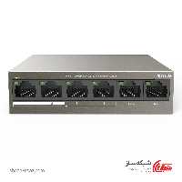 قیمت و خرید سوئیچ POE تندا Tenda TEF1106p با 4 پورت POE ظرفیت 63W - شبکه ساز