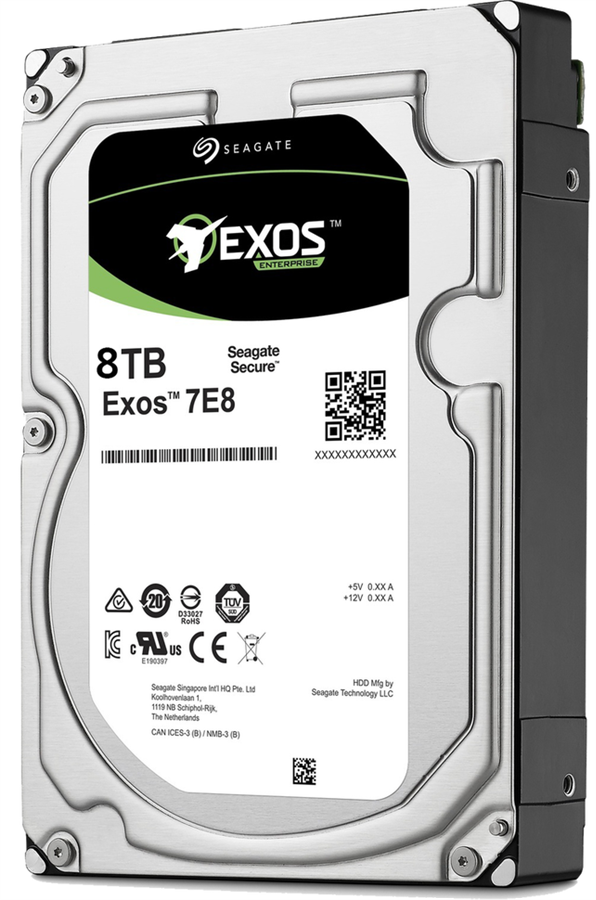 هارد اینترنال سیگیت مدل ST8000NM0115 Exos 7E8 با ظرفیت 8 ترابایت