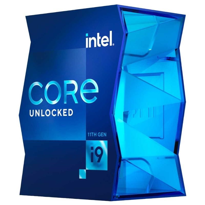 پردازنده CPU اینتل مدل Core i9 11900KF Rocket Lake فرکانس 3.5 گیگاهرتز