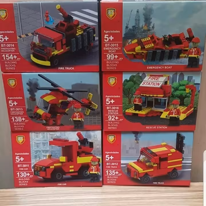 6مدل لگو های مختلف وهرکدام با 5 بازی جدید