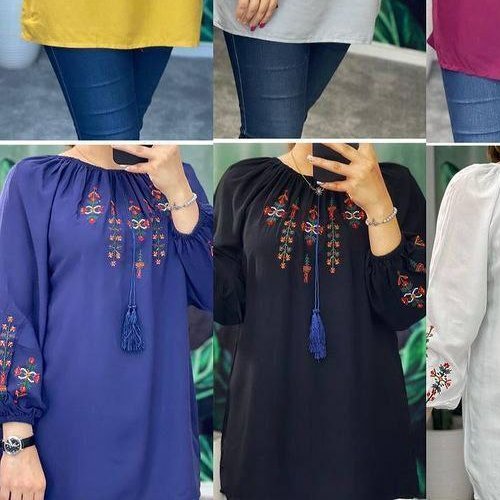 تونیک گلدوزی