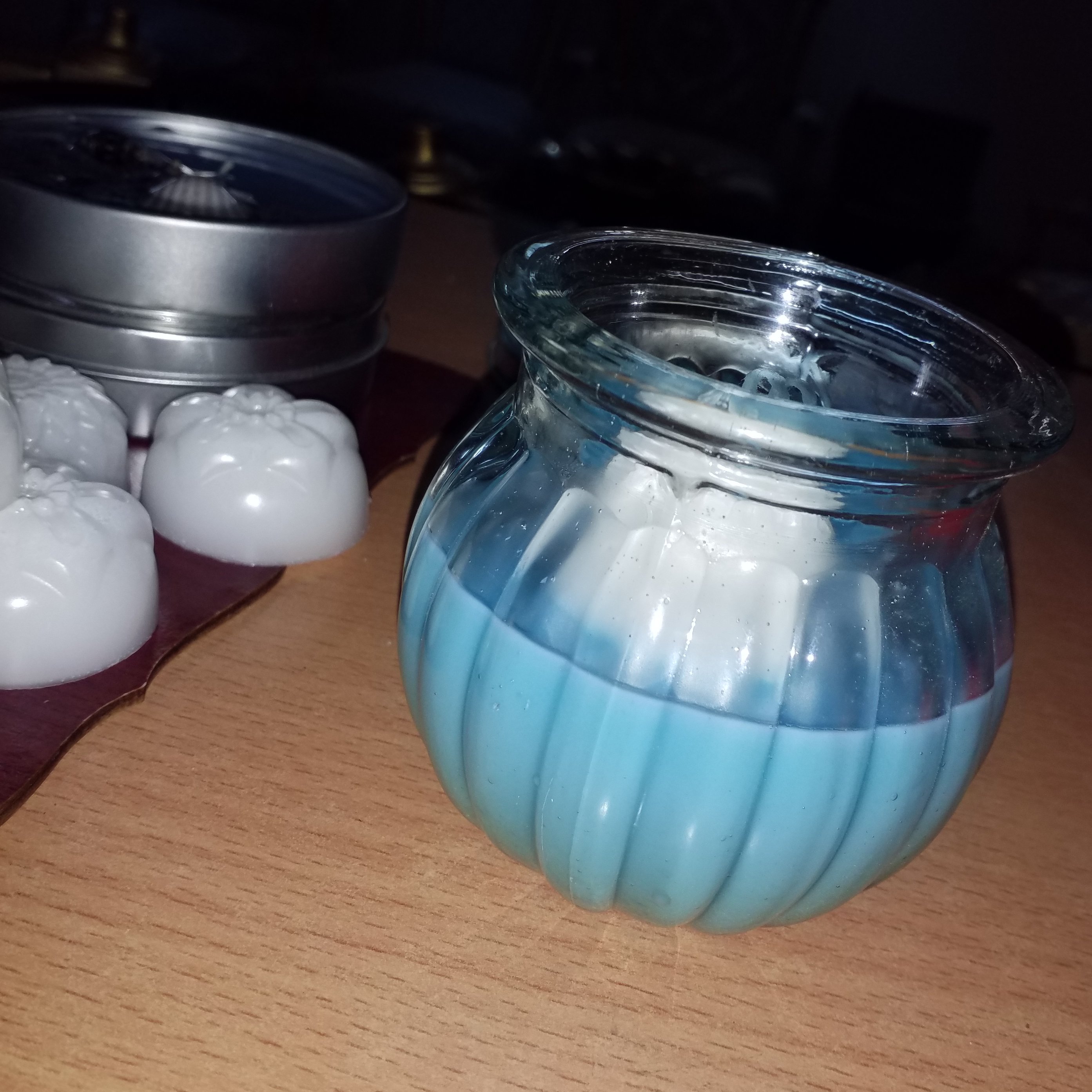 شمع جار کدویی