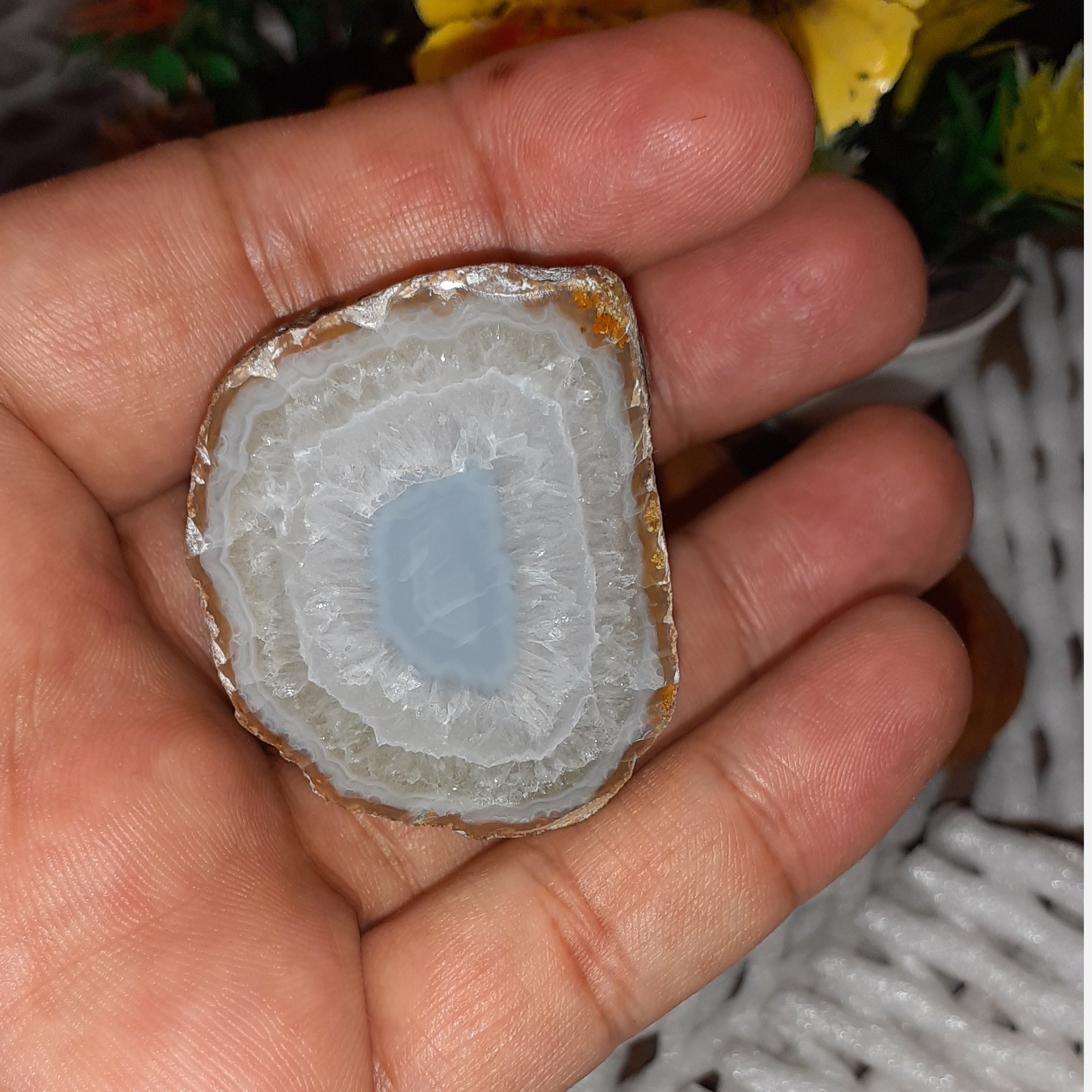 سنگ راف کلکسیونی عقیق ژئود زیبا