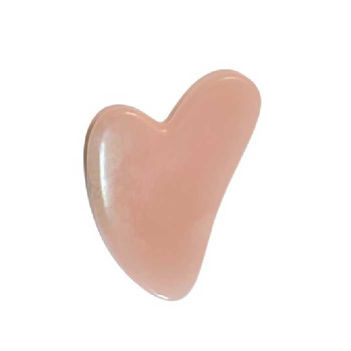 سنگ ماساژ گواشا مدل قلبی - واتر ملون