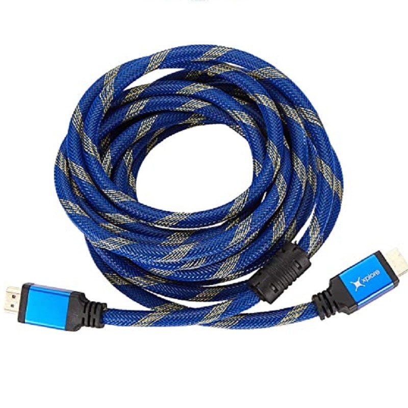 کابل HDMI کیفیت درجه یک برند اکسپلور قابلیت 4K و 3D ضد ضربه و طول 5 متر  