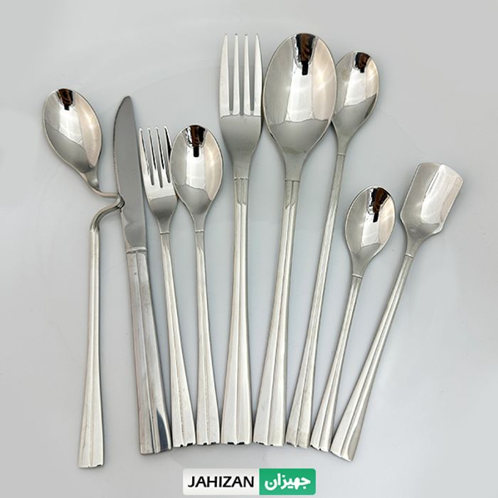 سرویس قاشق چنگال 24نفره 144پارچه یونیک مدل 01