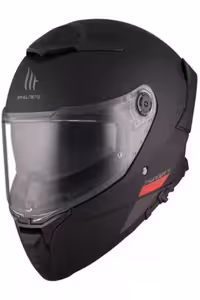 کلاه کاسکت موتورسیکلت مشکی THUNDER 4 SV SOLID A1 MAT MT