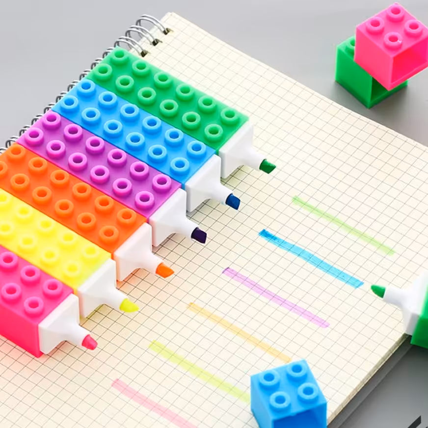 هایلایتر طرح لگو تکی