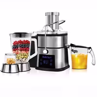 آبمیوه گیری 3 کاره دیجیتال لمسی دلفیوری ایتالیا مدل DF-60T