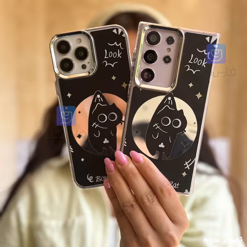 خرید قاب فانتزی گوشی شیائومی نوت 11 پرو 5G مدل Look Cat | فارس کالا