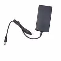 آداپتور 12 ولت 4 آمپر پلاستیکی رومیزی بین راهی سوئیچینگ با کابل برق