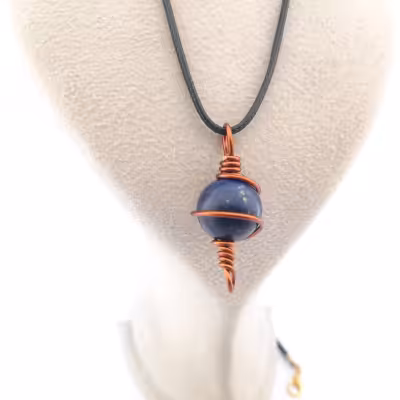 گردنبند لاجورد کهکشانی م420